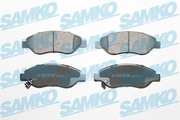 SAMKO 5SP1490 Комплект тормозных колодок,