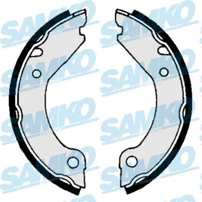 SAMKO 84280 Комплект тормозных колодок,