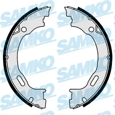 SAMKO 88720 Brake Shoe Set, parking brake