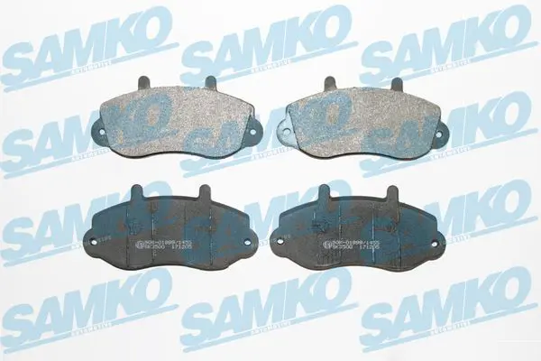 SAMKO 5SP663 Комплект тормозных колодок,