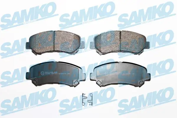 SAMKO 5SP1314 Комплект тормозных колодок,