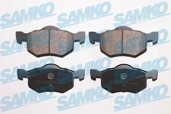 SAMKO 5SP1091 Комплект тормозных колодок,