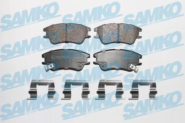 SAMKO 5SP1212 Комплект тормозных колодок,