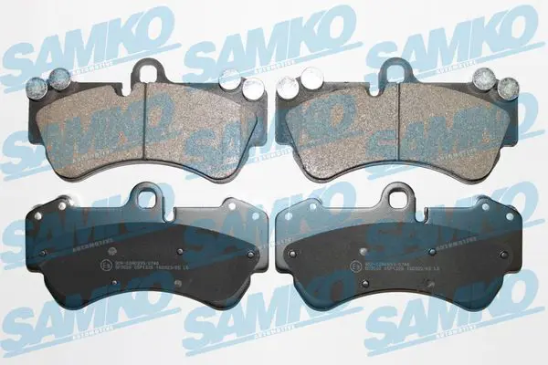 SAMKO 5SP1226 Комплект тормозных колодок,