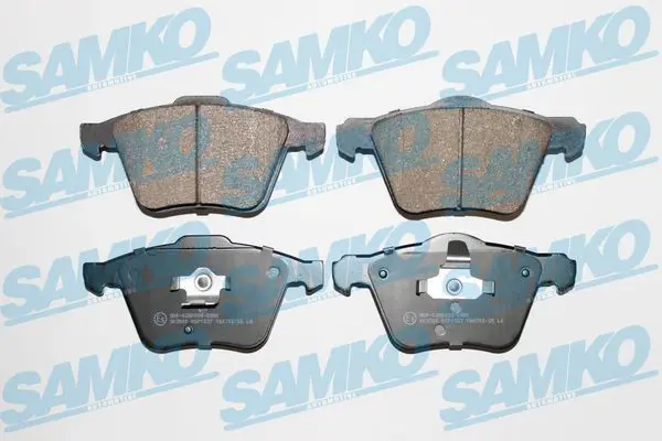 SAMKO 5SP1237 Комплект тормозных колодок,