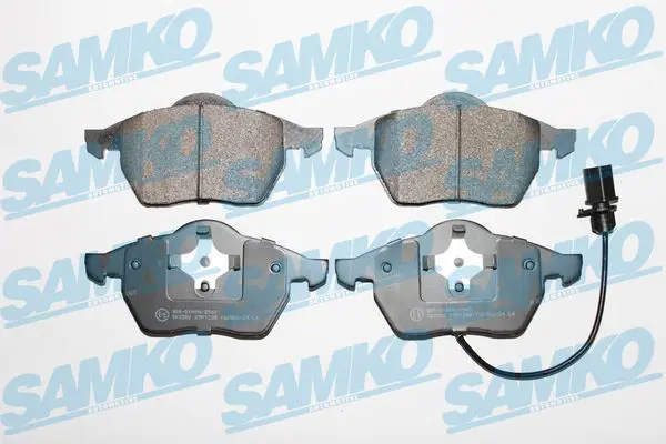 SAMKO 5SP1238 Колодки тормозные дисковые