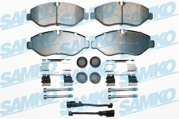 5SP1297B Комплект тормозных колодок,