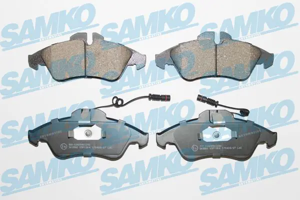5SP1304 Комплект тормозных колодок,