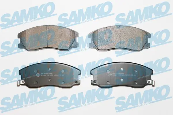 SAMKO 5SP1322 Колодки тормозные дисковые