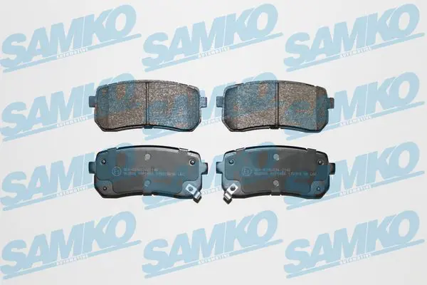 SAMKO 5SP1450 Комплект тормозных колодок,