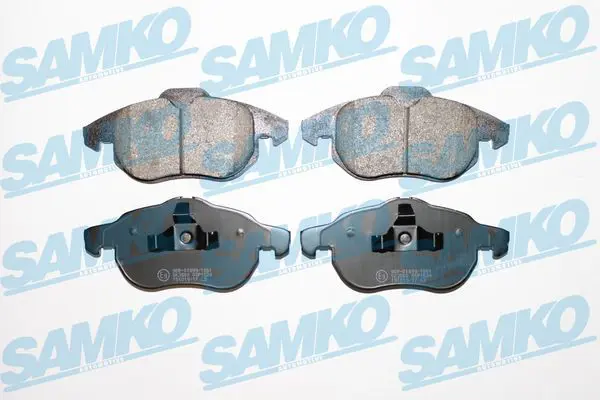 5SP1524 Комплект тормозных колодок,