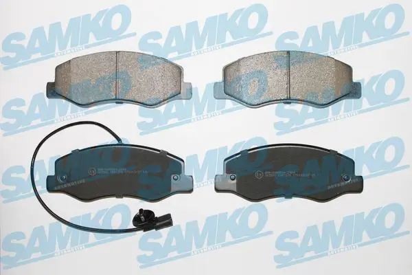 SAMKO 5SP1570 Комплект тормозных колодок,
