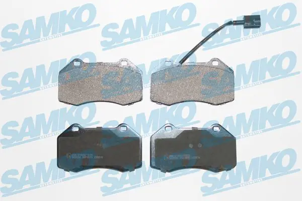 SAMKO 5SP1670 Комплект тормозных колодок,