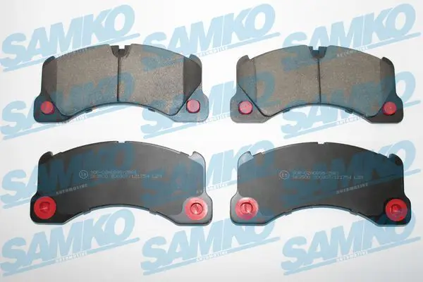 SAMKO 5SP1754 Комплект тормозных колодок,