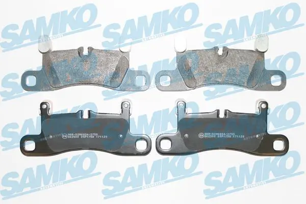 SAMKO 5SP1758 Комплект тормозных колодок,