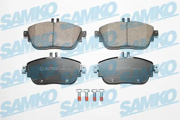 SAMKO 5SP1781 Комплект тормозных колодок,
