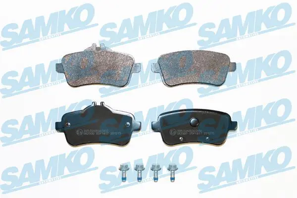 SAMKO 5SP1817 Комплект тормозных колодок,