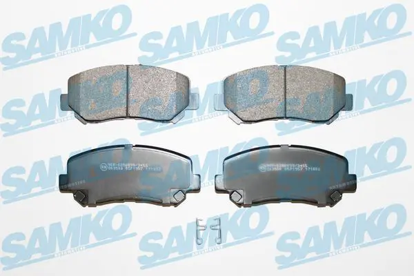 SAMKO 5SP1957 Комплект тормозных колодок,