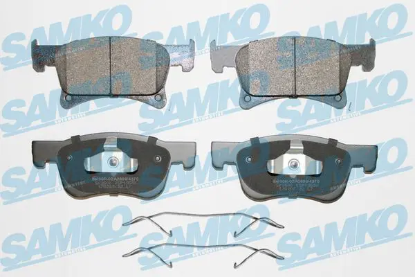 SAMKO 5SP1958K Brake Pad Set, disc brake