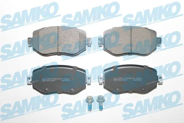 SAMKO 5SP2005 Brake Pad Set, disc brake