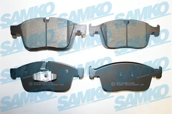 5SP2007 Колодки тормозные дисковые