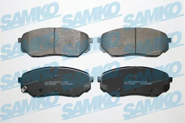 SAMKO 5SP2035 Комплект тормозных колодок,