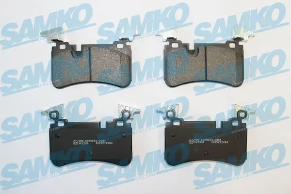 SAMKO 5SP2084 Комплект тормозных колодок,
