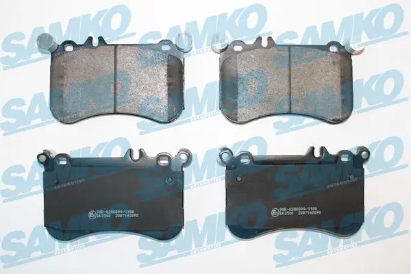 SAMKO 5SP2090 Колодки тормозные дисковые