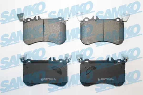 5SP2100 Brake Pad Set, disc brake
