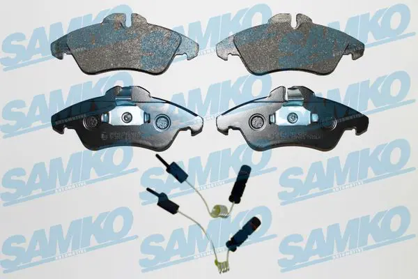 5SP608A Комплект тормозных колодок,