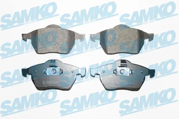 SAMKO 5SP635 Комплект тормозных колодок,