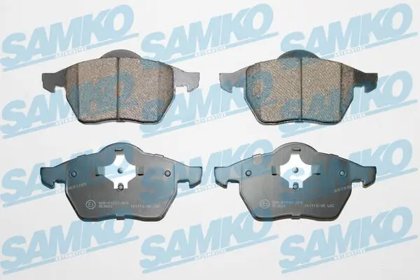 SAMKO 5SP639 Комплект тормозных колодок,