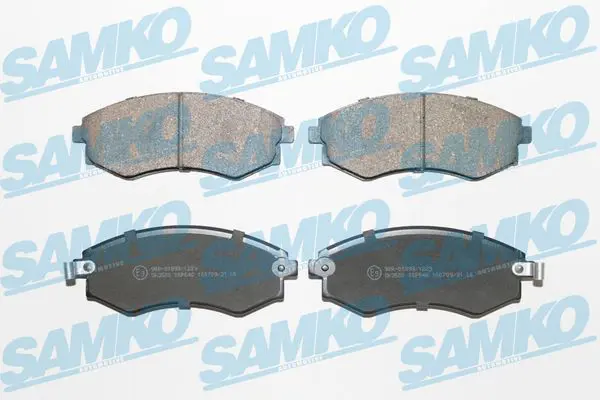 5SP640 Комплект тормозных колодок,