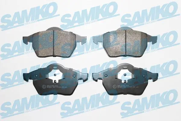 5SP669 Комплект тормозных колодок,