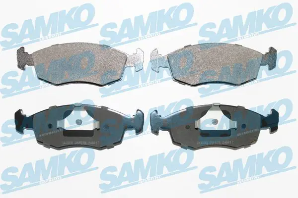 SAMKO 5SP678 Комплект тормозных колодок,