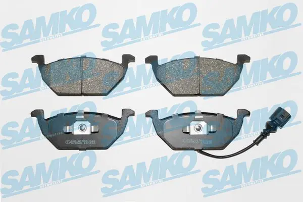 5SP692 Комплект тормозных колодок,