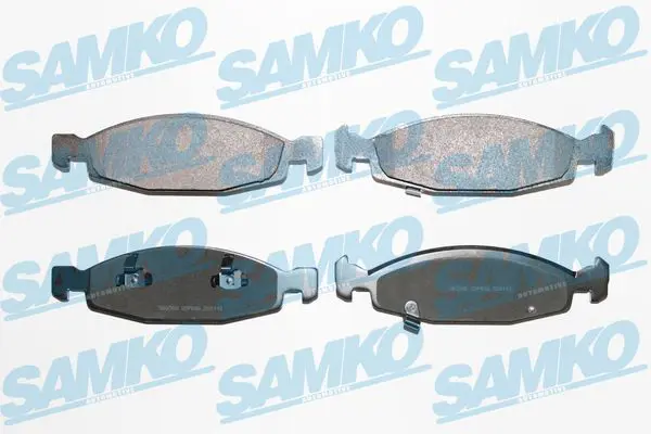 SAMKO 5SP840 Комплект тормозных колодок,