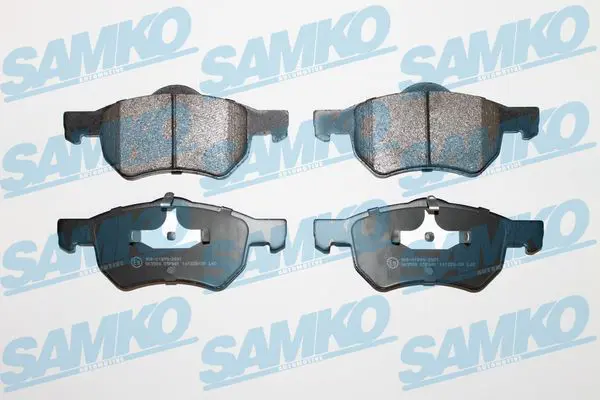 SAMKO 5SP841 Комплект тормозных колодок,