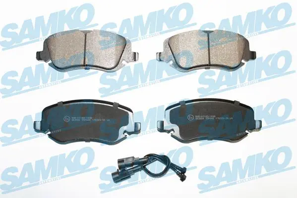 SAMKO 5SP842 Комплект тормозных колодок,