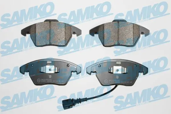 SAMKO 5SP866 Колодки тормозные дисковые