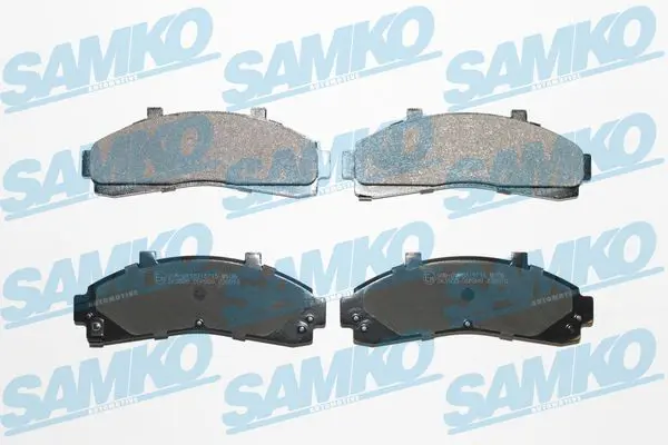 SAMKO 5SP989 Комплект тормозных колодок,