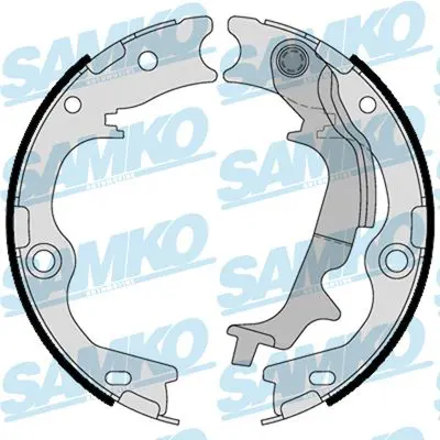 SAMKO 81116 Комплект тормозных колодок,