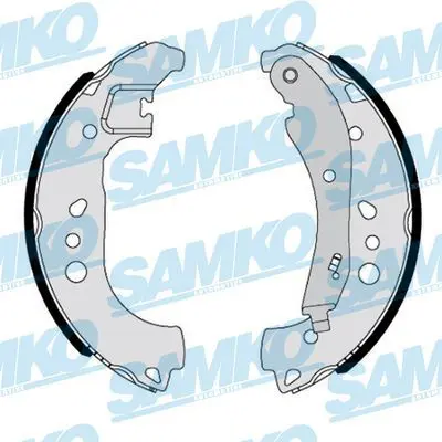 SAMKO 81197 Комплект тормозных колодок