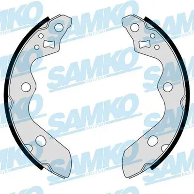 SAMKO 81218 Комплект тормозных колодок
