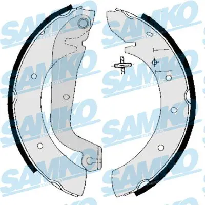 SAMKO 85020 Комплект тормозных колодок