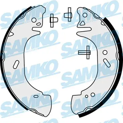 SAMKO 88440 Комплект тормозных колодок