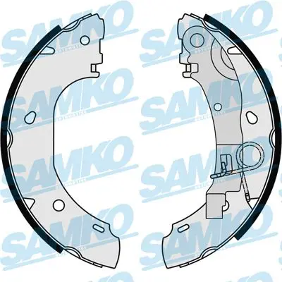 SAMKO 88540 Комплект тормозных колодок