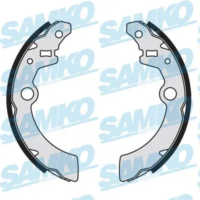 SAMKO 89070 Комплект тормозных колодок