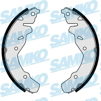 SAMKO 89180 Комплект тормозных колодок