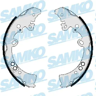 SAMKO 89200 Brake Shoe Set